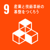 9．産業と技術革新の基盤をつくろう